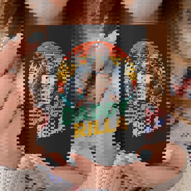 Daddy Rilla Gorilla Dad 父の日ギフト お父さんへのギフト コーヒーマグ 面白い贈り物