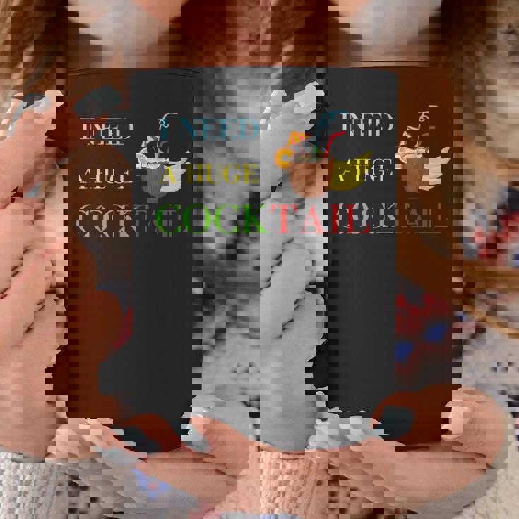 Day Drinking I Need A Huge Cocktail For カクテル コーヒーマグ 面白い贈り物