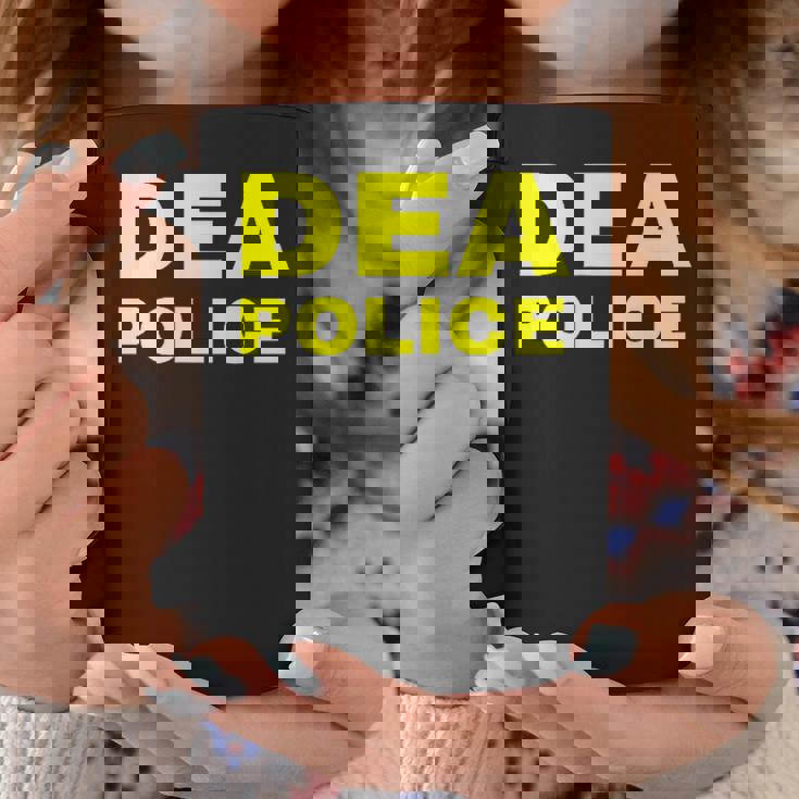 Dea Police Drug Enforcement Administration フロントとバック コーヒーマグ 面白い贈り物