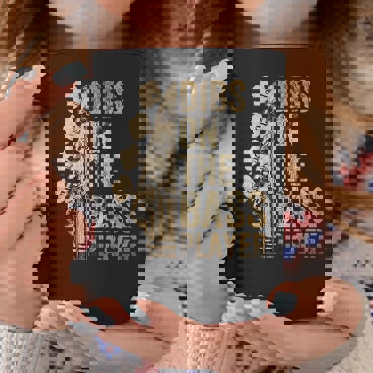 Dibs On The Bass Player ギターミュージシャン コーヒーマグ 面白い贈り物