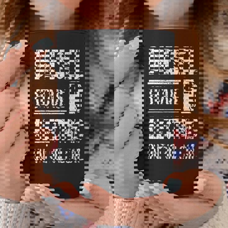 Diesel Because Electric Can't Roll Coal Truck コーヒーマグ 面白い贈り物