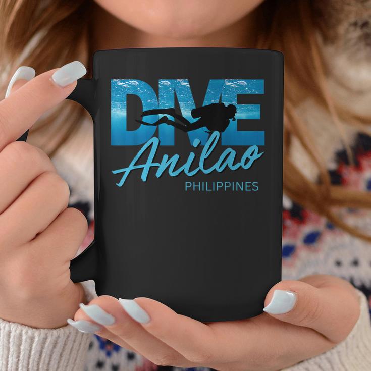 Dive Anilao フィリピンスキューバダイビングトリップダイバーtシャツ コーヒーマグ 面白い贈り物