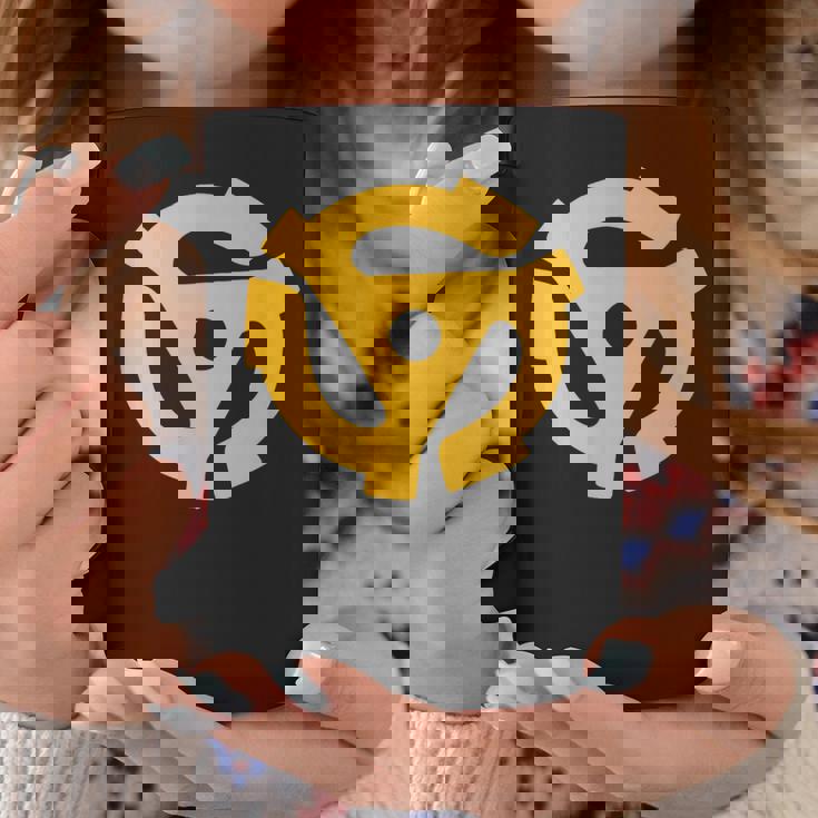 Dj 45Rpmアダプター ターンテーブルミュージック コーヒーマグ 面白い贈り物