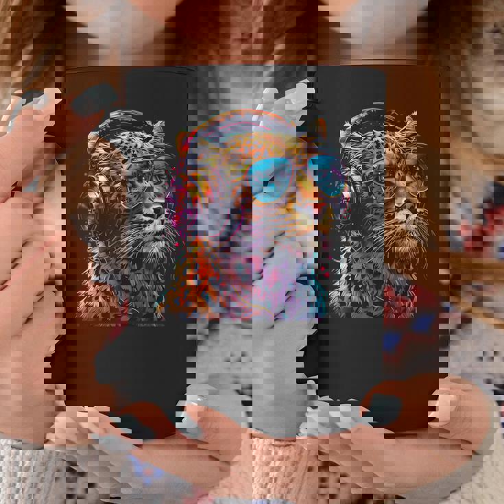 Dj Leopard Edm テクノハウス ダンスクラブ 音楽ヘッドフォン コーヒーマグ 面白い贈り物
