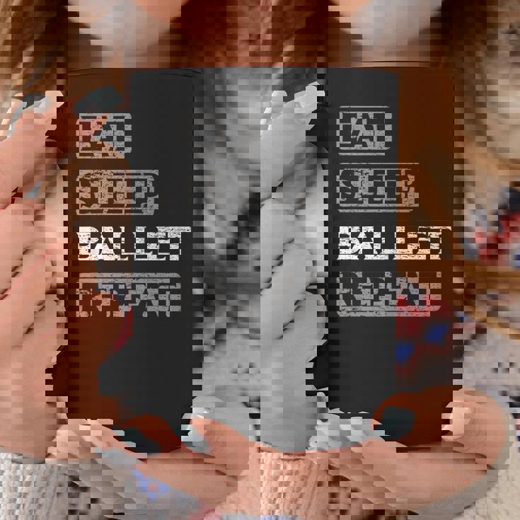 Eatleep Ballett Repeat コーヒーマグ 面白い贈り物