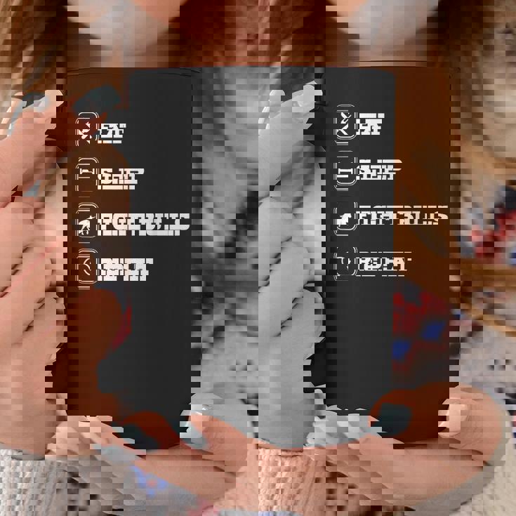 Eatleep Fight Bulls Repeat Bullsシリーズ ロデオクラウン コーヒーマグ 面白い贈り物