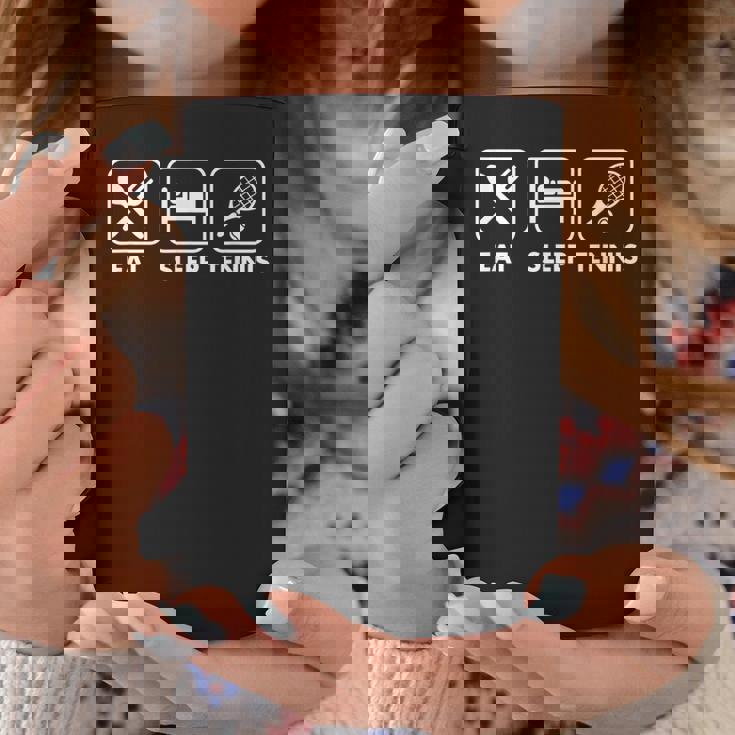 Eatleep Tennis おもしろレトロテニスプレーヤー クリスマスギフト コーヒーマグ 面白い贈り物