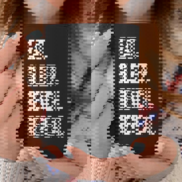 Eatleep ジム ワークアウト トレーニング ベンチプレス ウエイトリフティング コーヒーマグ 面白い贈り物