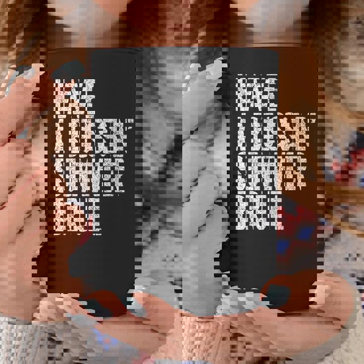 End Ofchool Year Teachers Have A Bussin'ummer Bruh コーヒーマグ 面白い贈り物