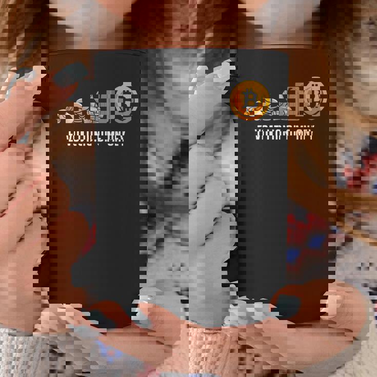 Evolution Of Money お金の進化 ビットコインプランb 暗号通貨btc ホドル コーヒーマグ 面白い贈り物