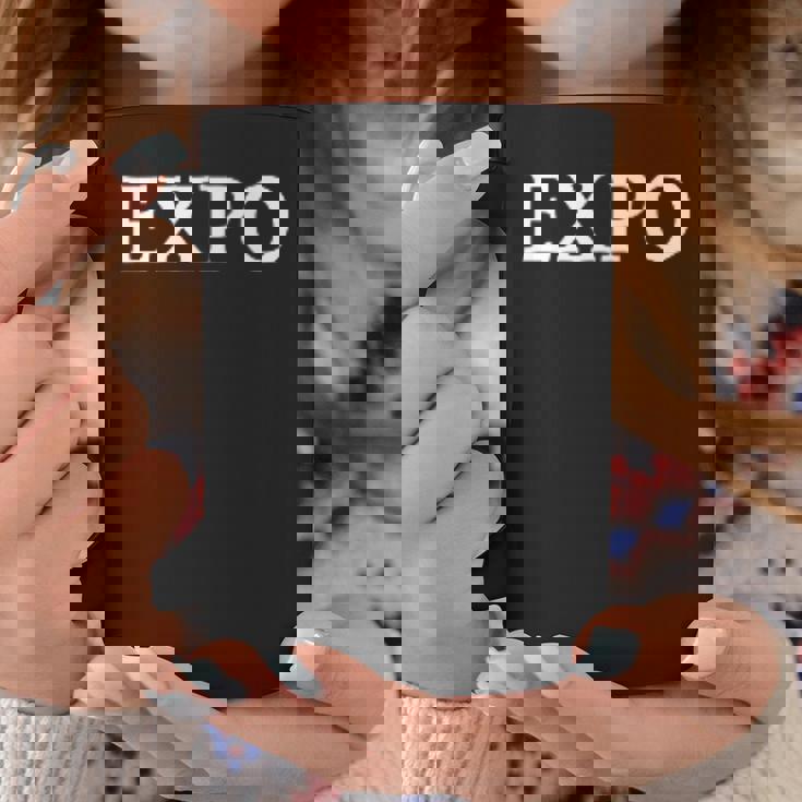 Expo 英単語アパレル コーヒーマグ 面白い贈り物