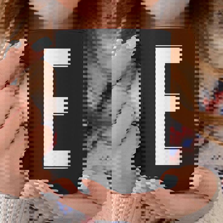 E字アルファベット モノグラム イニシャル コーヒーマグ 面白い贈り物