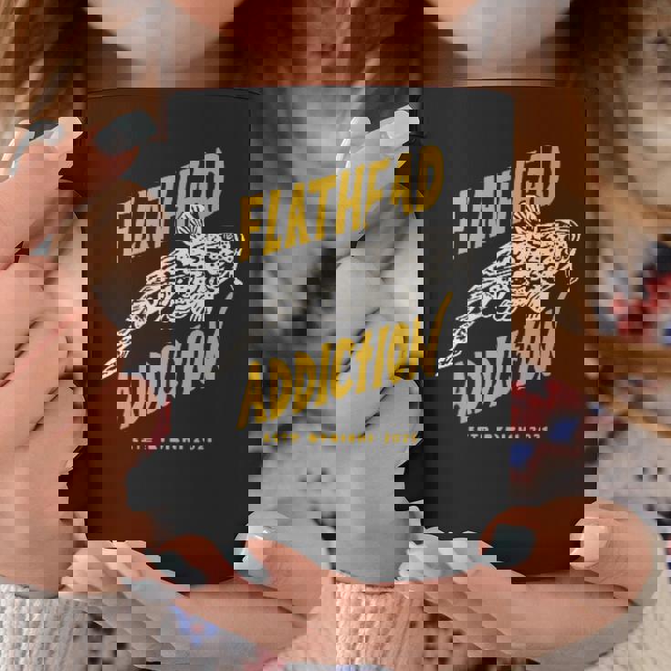 Flathead Addiction マゴチ 釣り コーヒーマグ 面白い贈り物