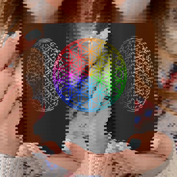 Flower Of Lifeacred Geometry Yogaフラワーオブライフ神聖幾何学瞑想ヨガ コーヒーマグ 面白い贈り物