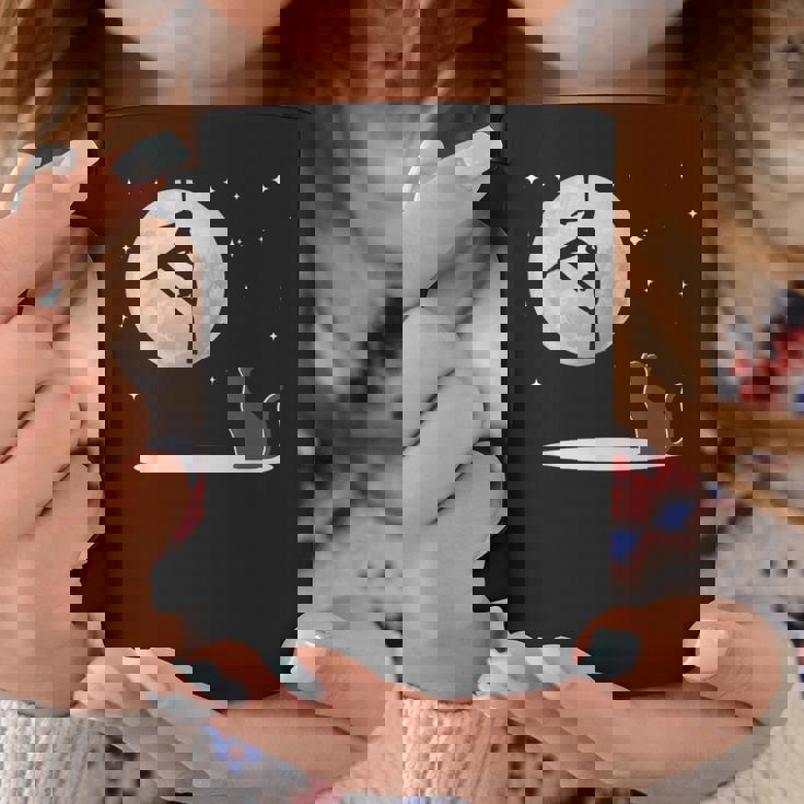 Fly Aerial ヨガハンモックシルク 星と月 猫 猫好き コーヒーマグ 面白い贈り物