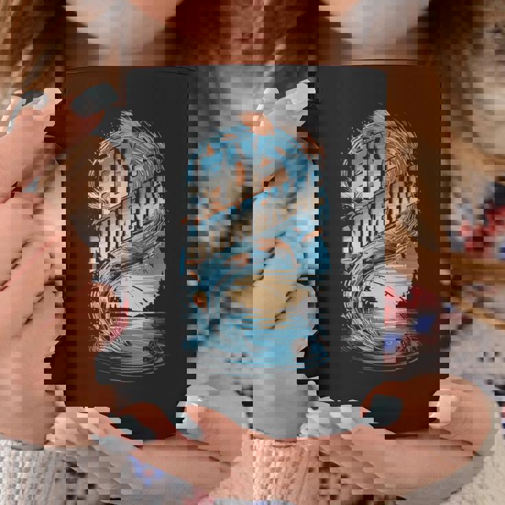 Fly-Nomenal 釣り竿とルアーグラフィック コーヒーマグ 面白い贈り物