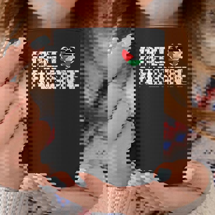 Free Palestine パレスチナの旗無料パレスチナ コーヒーマグ 面白い贈り物