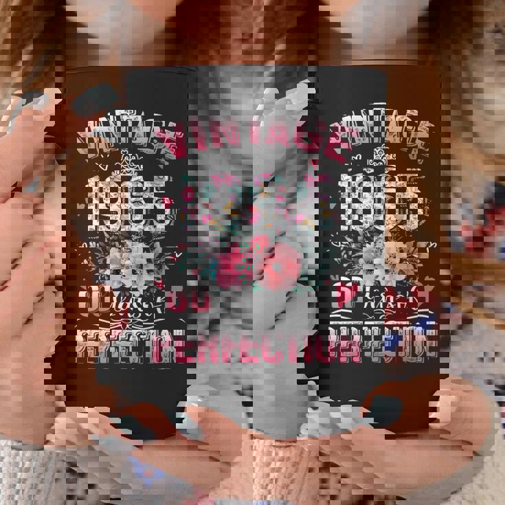 60Th B-Dayintage 1965 Floral 60 Years Of Perfection コーヒーマグ 面白い贈り物