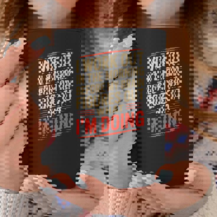 Gym Workout Weightlifting Humor Fitness Training Gear コーヒーマグ 面白い贈り物