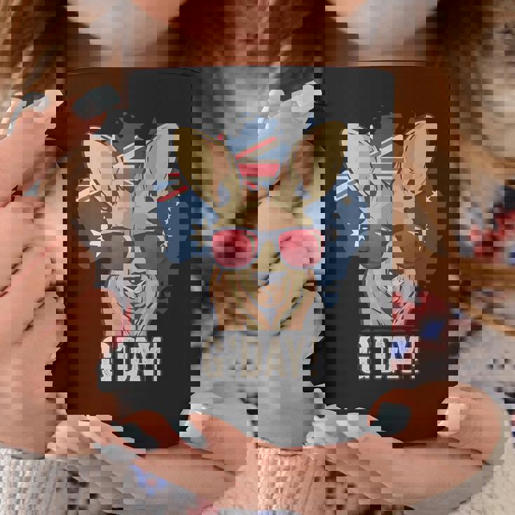 G'dayオーストラリアのお土産カンガルーギフト コーヒーマグ 面白い贈り物