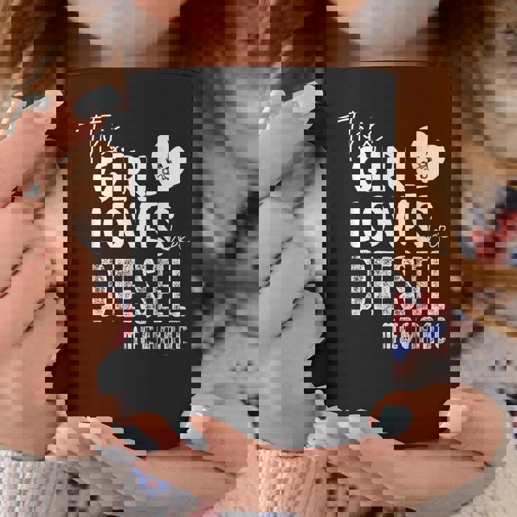 Girl Loves Diesel メカニックシャツ 面白いバレンタインデーギフト コーヒーマグ 面白い贈り物