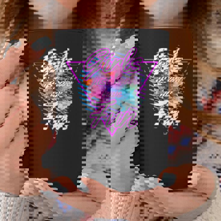 Girls Just Wanna Have Fun 1980S Eighties Costume Party コーヒーマグ 面白い贈り物