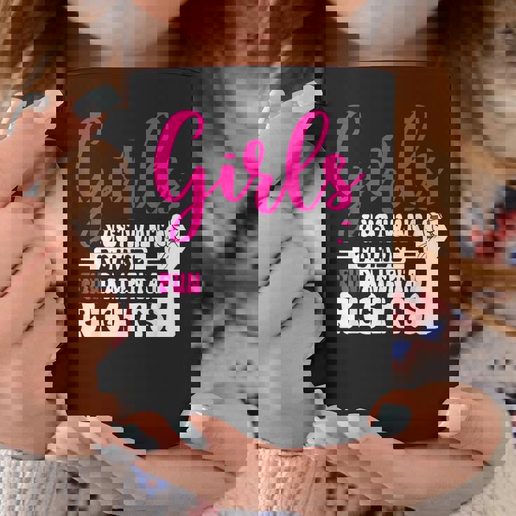 Girls Just Want To Have Fundamental Rights コーヒーマグ 面白い贈り物