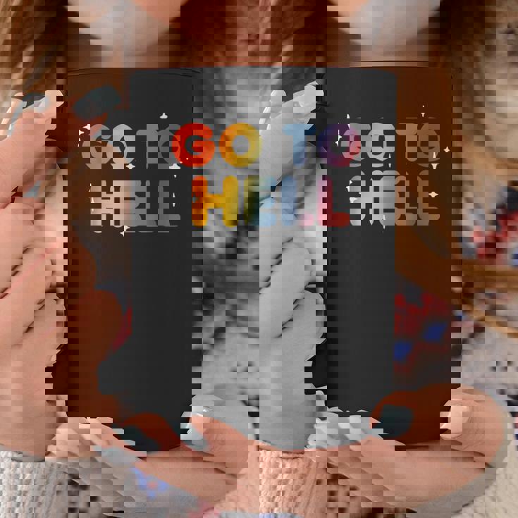 Go To Hell シャレた言葉 くたばれ コーヒーマグ 面白い贈り物