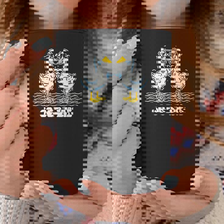 Goose Bumps ユーモラスなことわざ ガチョウの愚かな拳バンプ しゃれ コーヒーマグ 面白い贈り物