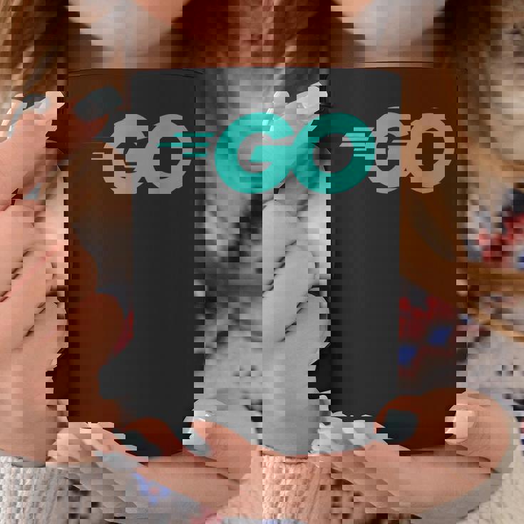 Goロゴ付きのgoプログラミング言語golang開発者 コーヒーマグ 面白い贈り物