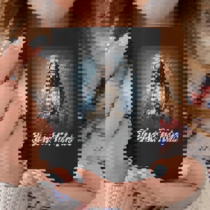 Hail Mary 聖母マリア ロザリオ カトリック コーヒーマグ 面白い贈り物