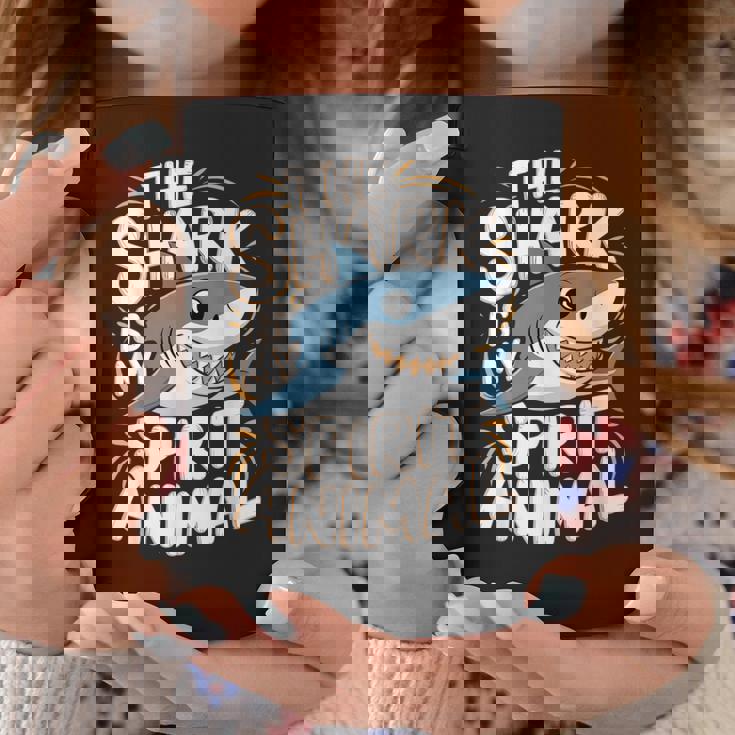 Thehark Is Mypirit アニマル 気まぐれなかわいいサメ コーヒーマグ 面白い贈り物