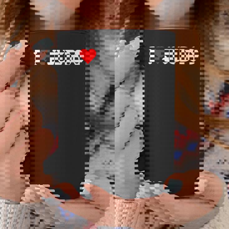 I Heart 柔道 愛 柔道 趣味 恋人 コーヒーマグ 面白い贈り物