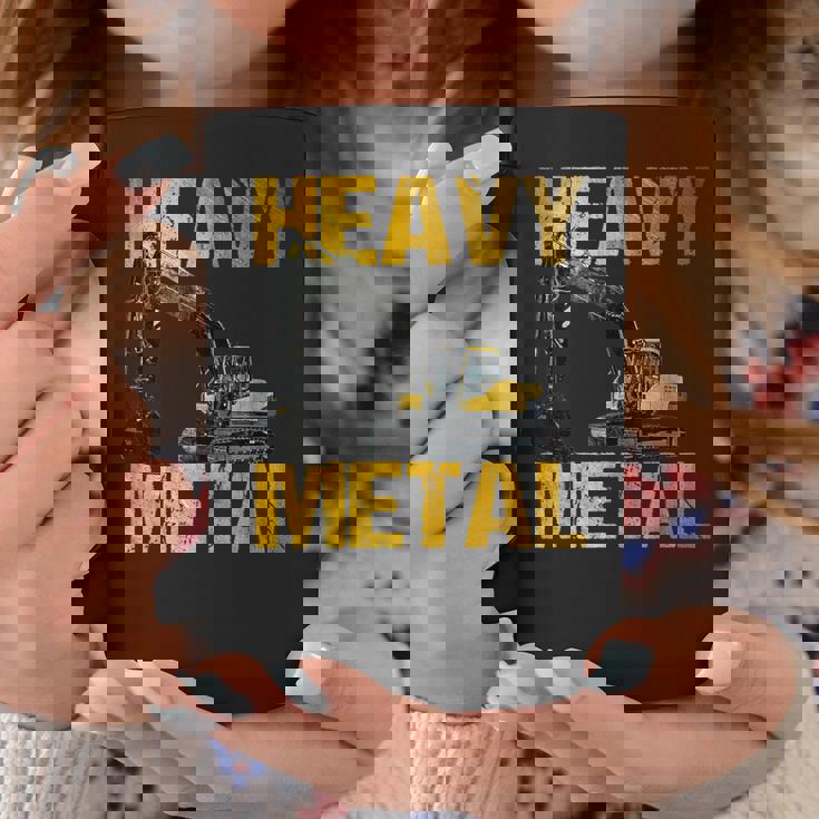 Heavy Equipment Operator Excavator Construction Backhoe コーヒーマグ 面白い贈り物