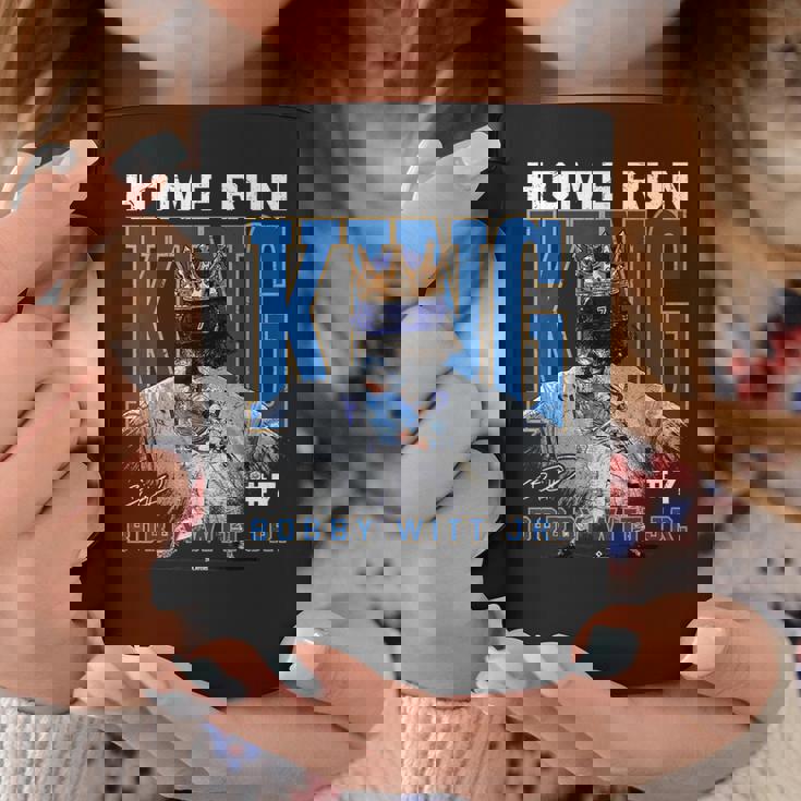 Home Run King Bobby Witt Jr Kansas City Mlbpa コーヒーマグ 面白い贈り物