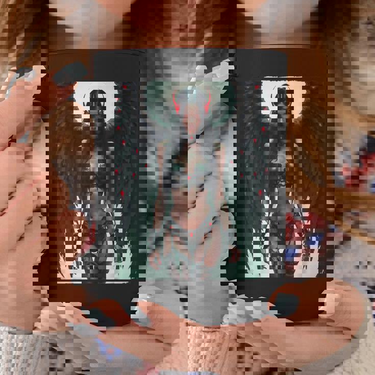 Hot Girl On 男性用 堕天使バトルレディ コーヒーマグ 面白い贈り物