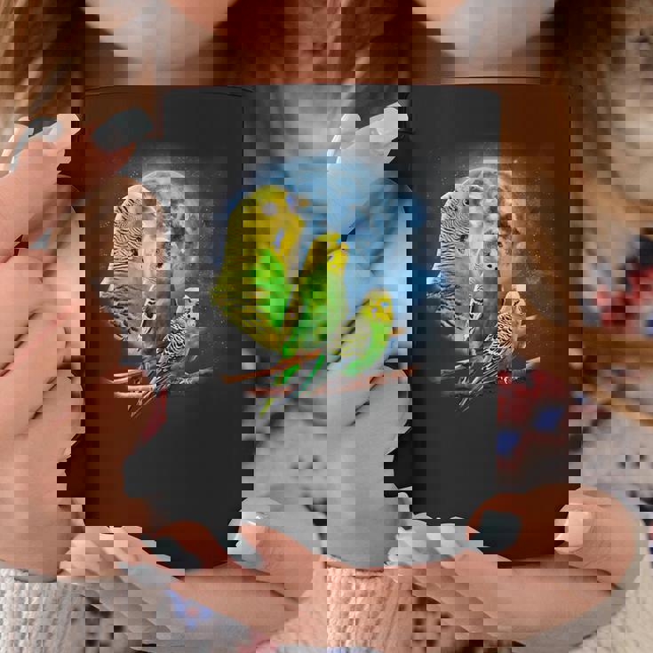 Howling At The Moon シャツ インコシャツ インコ セキセイインコ コーヒーマグ 面白い贈り物