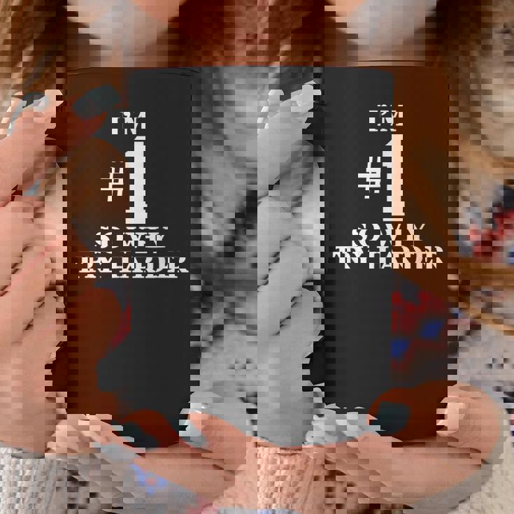 I'm 1O Why Try Harder シャツ コーヒーマグ 面白い贈り物