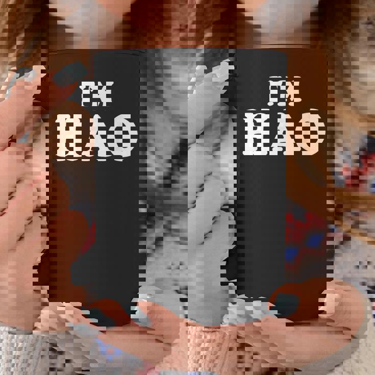 I'm Hao My Name Is Hao I Am Hao パーソナライズ コーヒーマグ 面白い贈り物