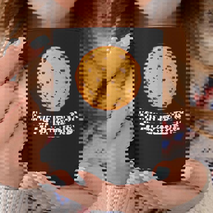 I'm Just Here For The Cookie 面白いチョコレートチップクッキー コーヒーマグ 面白い贈り物