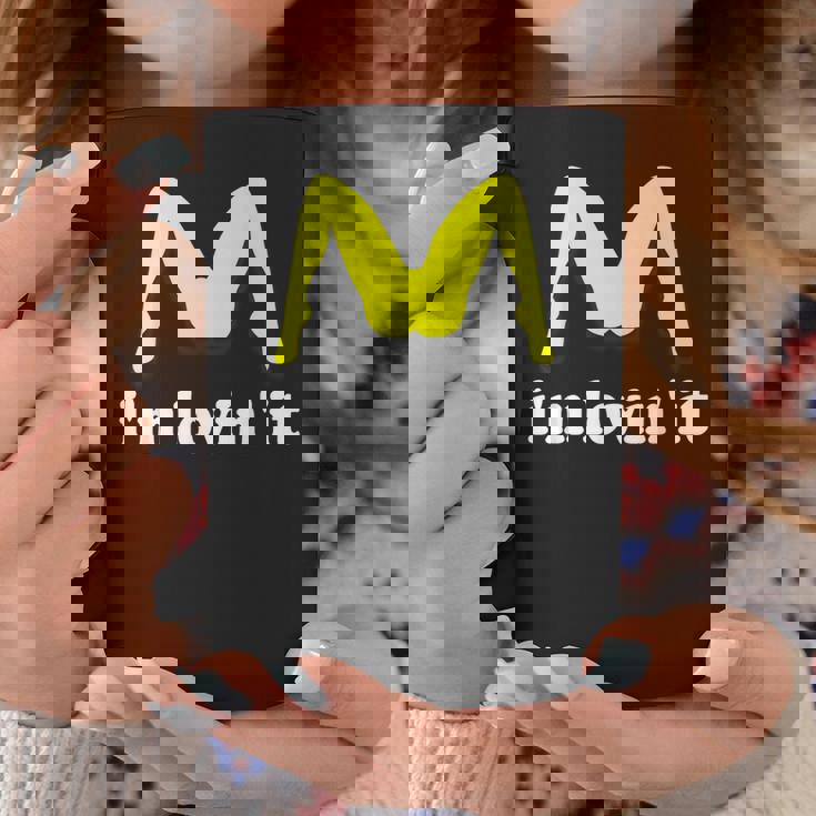 I'm Lovin' It ユーモラスな攻撃的なイヌエンド コーヒーマグ 面白い贈り物