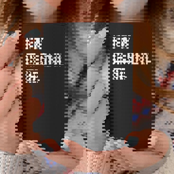 In My Delusional Era 面白い大人のユーモアの言葉 長袖tシャツ コーヒーマグ 面白い贈り物