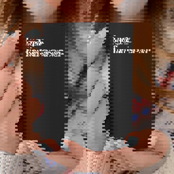 Ipeak Fluentarcasm ユーモアファンのための面白くて機知に富んだグラフィック コーヒーマグ 面白い贈り物