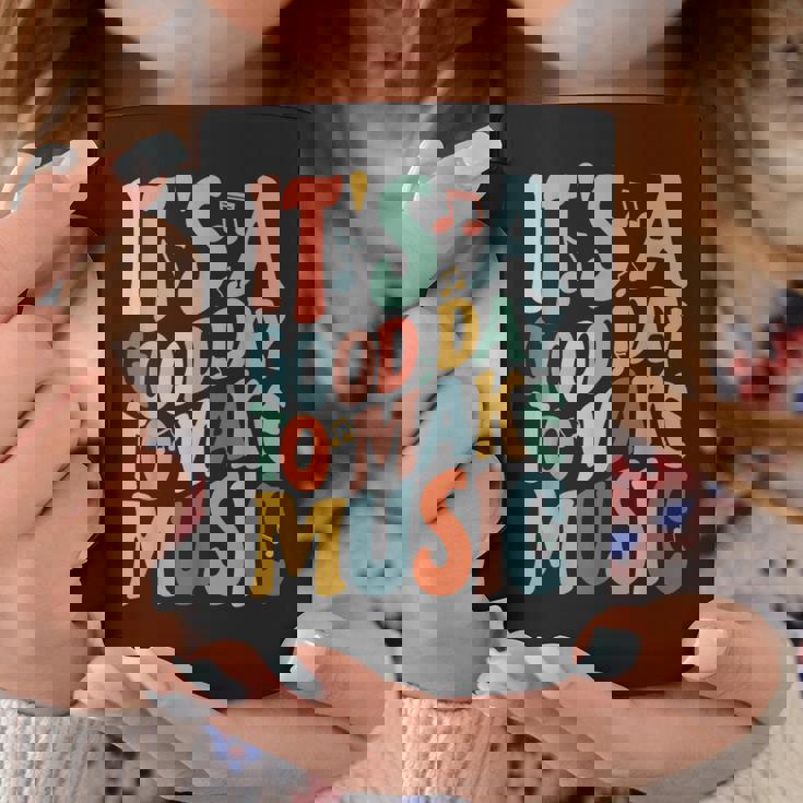 It's A Good Day To Make Music ミュージシャン バンド 音楽教師 コーヒーマグ 面白い贈り物