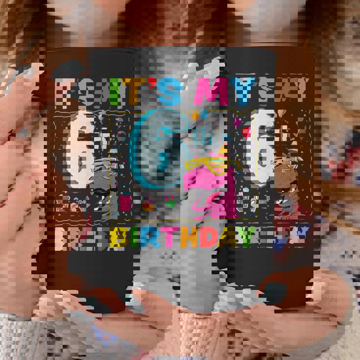 It's My 6Th Birthday Happy 6Ix Year T-Rex 恐竜 面白い コーヒーマグ 面白い贈り物