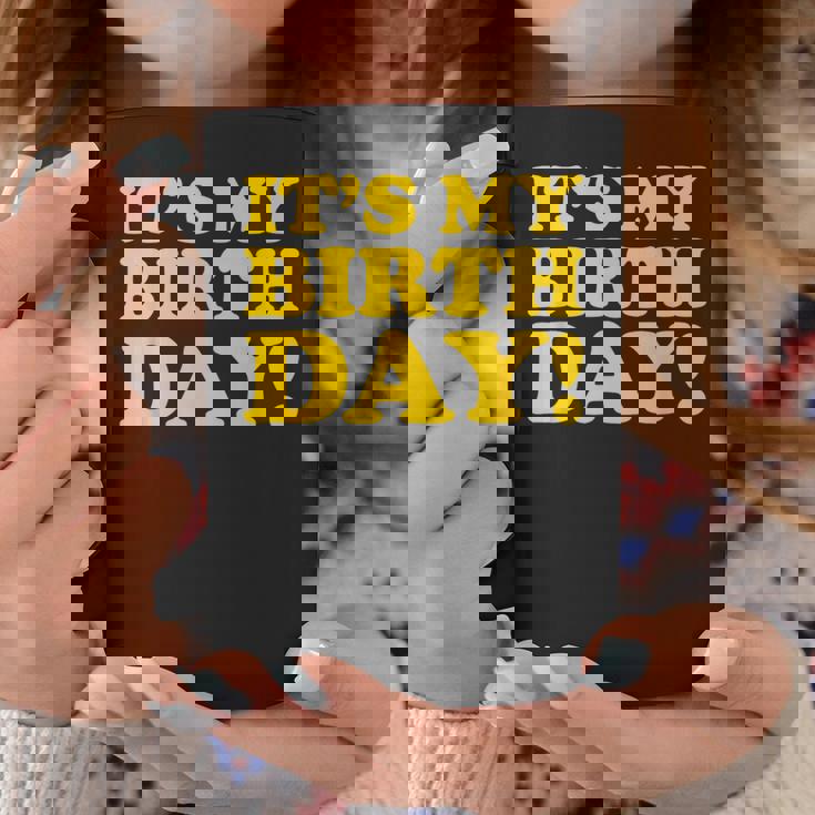 It's My Birthday コーヒーマグ 面白い贈り物