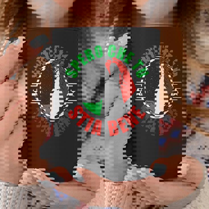Italia Regalo Para Italia Italia Italiano Hombre Taza de café Regalos divertidos