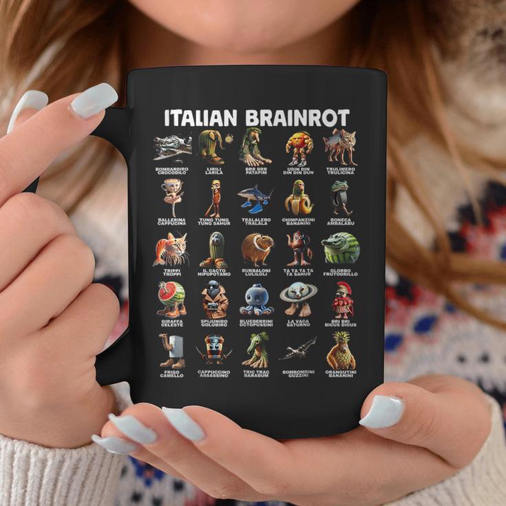 Italian Brain Rot Italian Brainrot Memes Coffee Mug | Mazezy DE