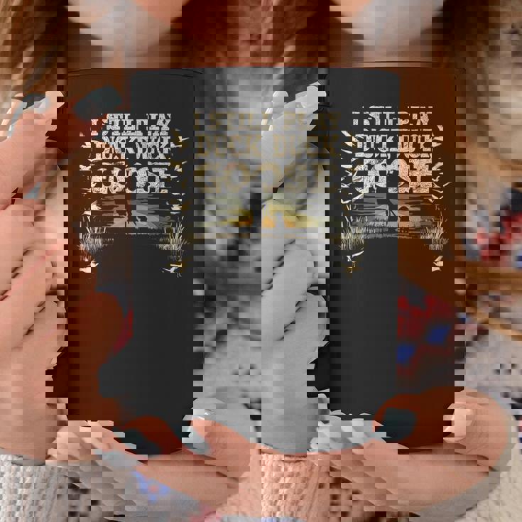 Itill Play Duck Hunting itka Camo Dux Waterfowl メンズ コーヒーマグ 面白い贈り物