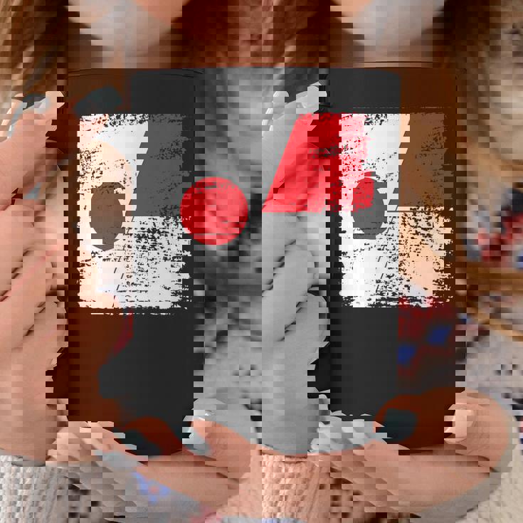 Japanese Flag Indonesiaインドネシアの遺産 インドネシアのルーツ 日本の国旗 インドネシアの国旗 コーヒーマグ 面白い贈り物